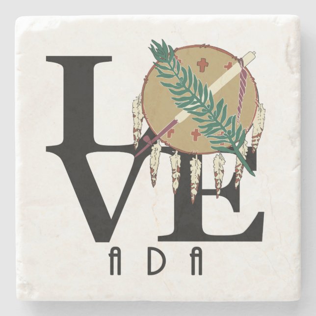 KÄRLEK Ada Oklahoma Stenunderlägg (Framsidan)