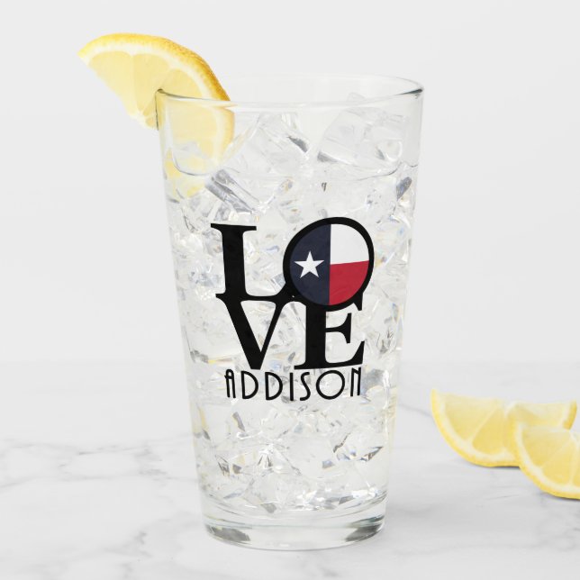 KÄRLEK Addison Glaskopp (Framsida Ice)