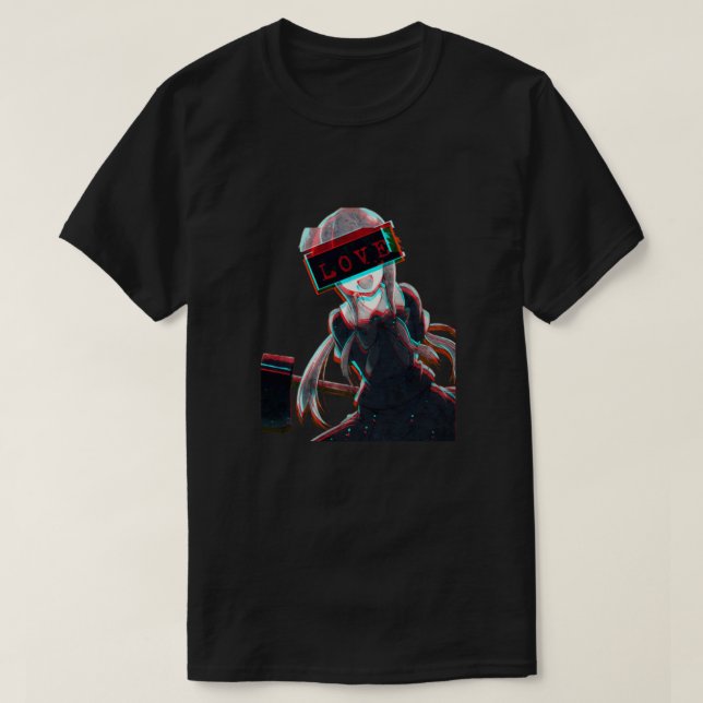 Kärlek Aesthetic Yuno Gasai av Mirai Nikki Classic T Shirt (Design framsida)