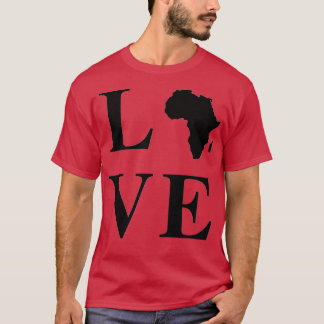 Kärlek AfricaTShirt T Shirt
