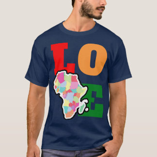KÄRLEK AFRIKA 8 T SHIRT