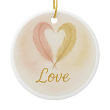 “Kärlek” Akvarell Ornament