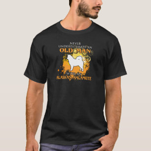 kärlek Alaska Malamute Funny Gift T Shirt