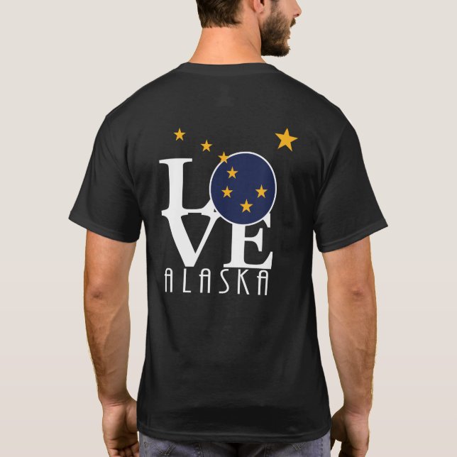 KÄRLEK Alaska (ryggmärg) T Shirt (Baksida)