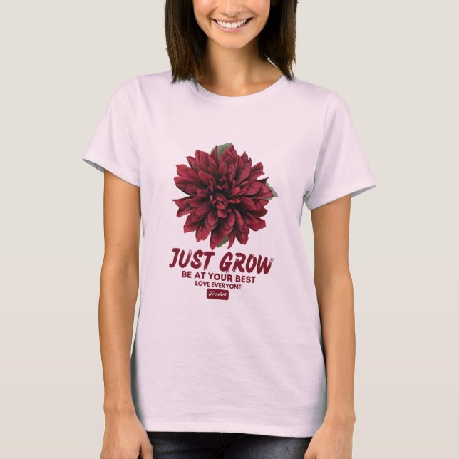 Kärlek All Christian Quote för henne T Shirt (Framsida)