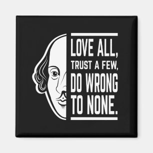Kärlek All Trust A few Shakespeare Citat Thespian Magnet