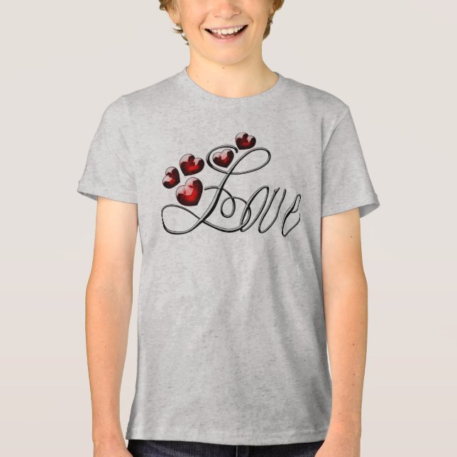 Kärlek - Alla hjärtans dag-31494 T Shirt (Framsida)