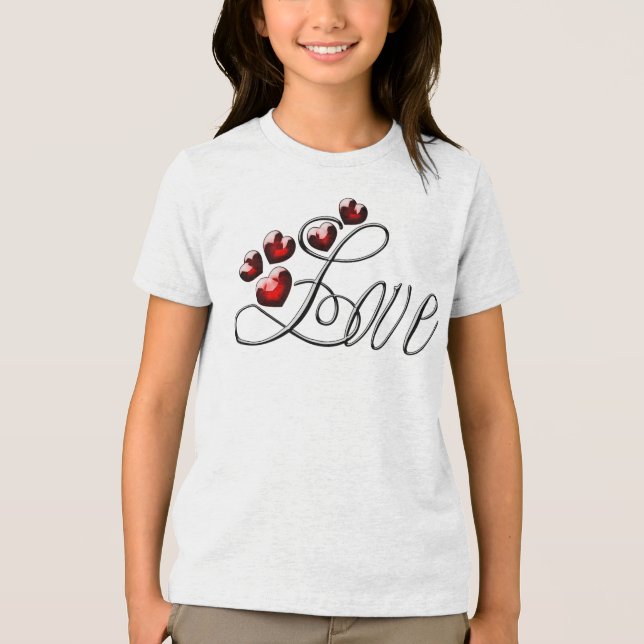 Kärlek - Alla hjärtans dag-31494 T Shirt (Framsida)