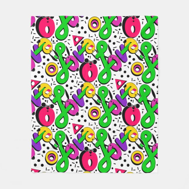 Kärlek, Alla hjärtans dag Fleecefilt (Framsidan)