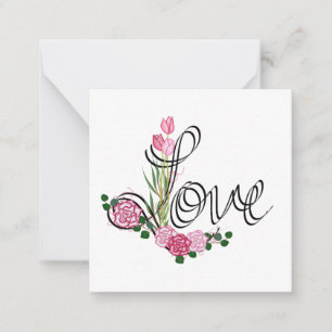 Kärlek Alla hjärtans dag-kort Anteckningskort