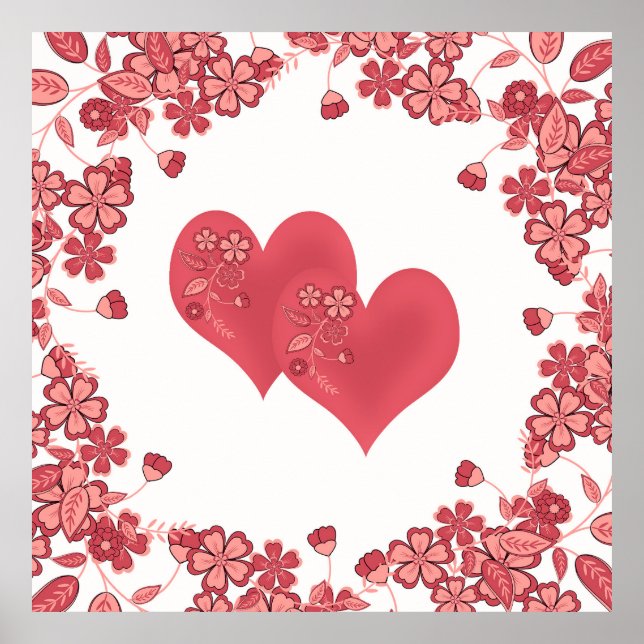 kärlek Alla hjärtans dag Poster (Framsidan)