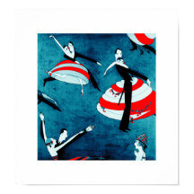 Kärlek. Alla hjärtans dag - utskrift av konstdekan