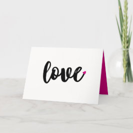 KÄRLEK Alla hjärtans dagskort, årsjubileum Meddelande