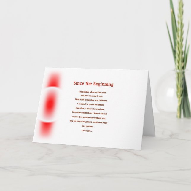 Kärlek/Alla hjärtans dagskort Helgkort (Framsida)