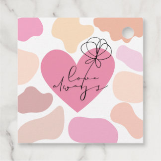 kärlek alltid gåvor etiketter