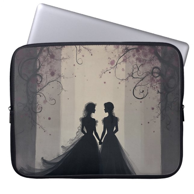 Kärlek Alltid Laptop Fodral (Framsidan)