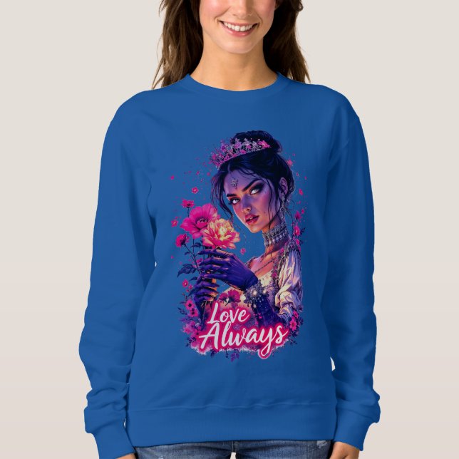 kärlek alltid t shirt (Framsida)