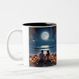 Kärlek Alltid Två-Tonad Mugg