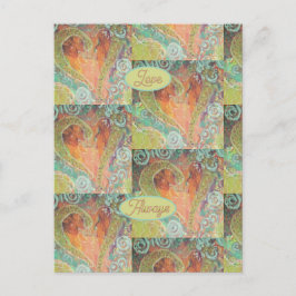 Kärlek Alltid Vykort