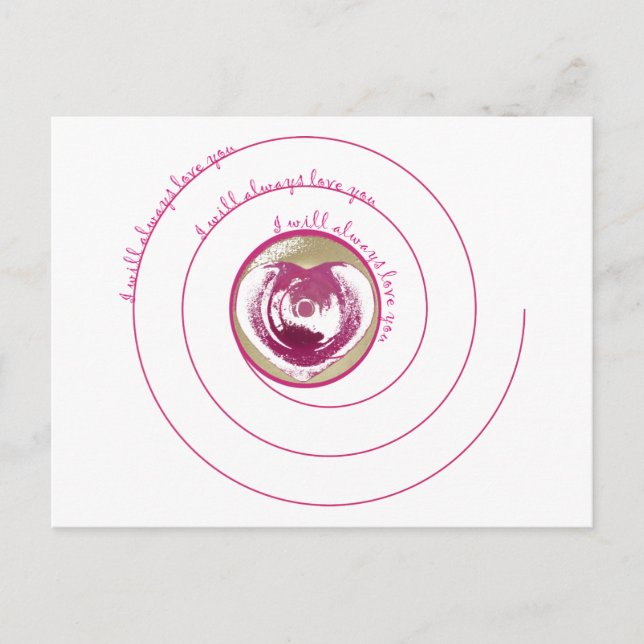 Kärlek Alltid Vykort (Framsida)