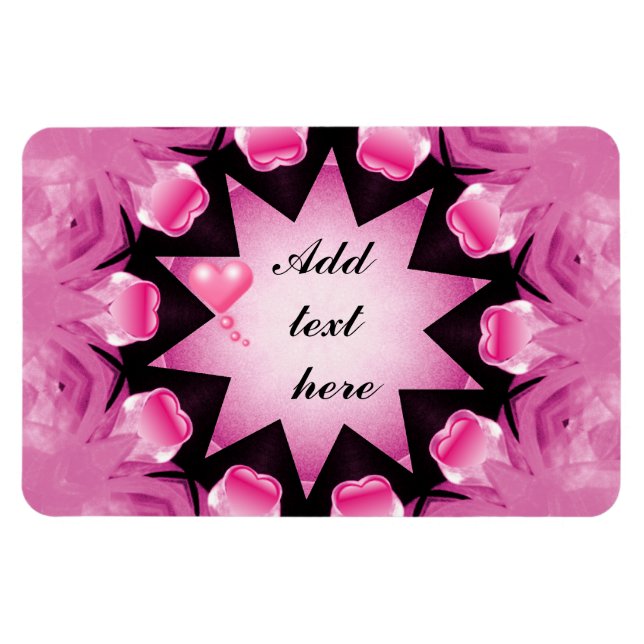 Kärlek Always_Premium Flexi Magnet (Horisontell)