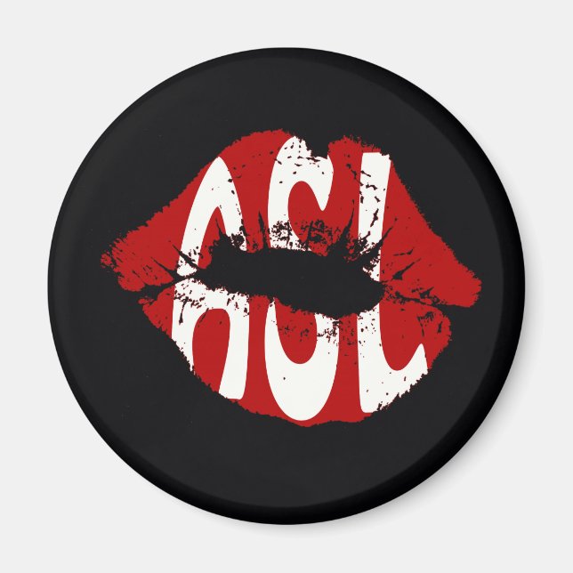 Kärlek American Sign Lsnguage Magnet (Framsidan)