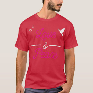 Kärlek amp Peace T Shirt