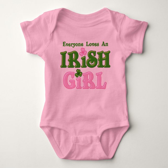 Kärlek An Irish Girl T-shirt (Framsida)