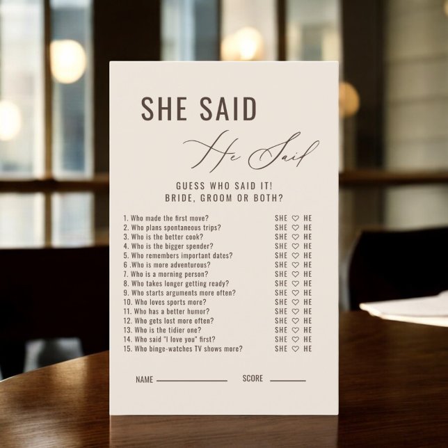 Kärlek andas han sa att hon sa Möhippa Game (Skapare uppladdad)