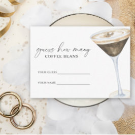 Kärlek andas Hur många kaffebönor? Tilläggskort