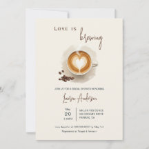 Kärlek andas Möhippa av kaffe in