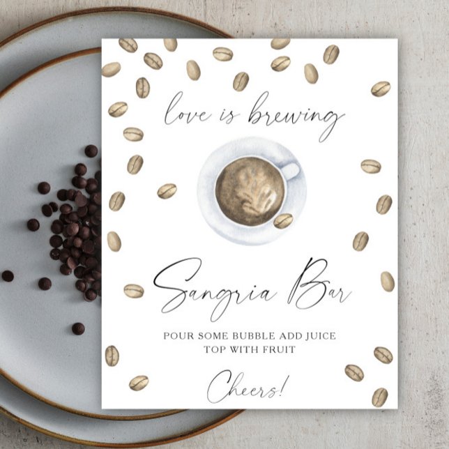 Kärlek andas Möhippa sangria pub Poster (Skapare uppladdad)