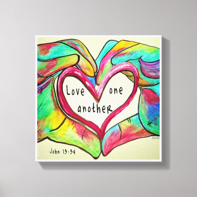 KÄRLEK ANDRA CANVASTRYCK (Framsida)