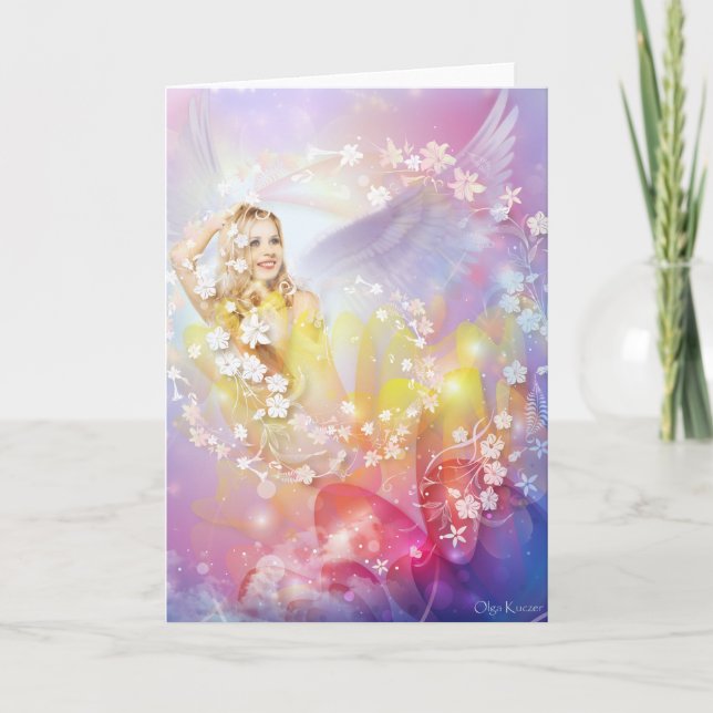 Kärlek Angel Kort (Framsida)