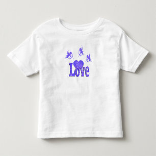 Kärlek Änglar med Logotyp och hjärta i Kärlek, T Shirt