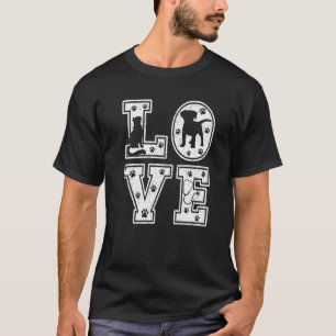 Kärlek Animals Vet Tech Retro Veterinarian Technic T Shirt