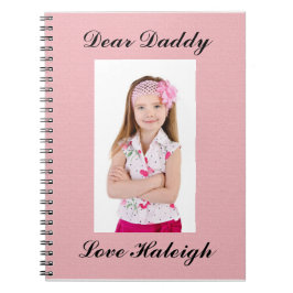 Kärlek anteckningar till pappa, Mor, farföräldrar  Anteckningsbok
