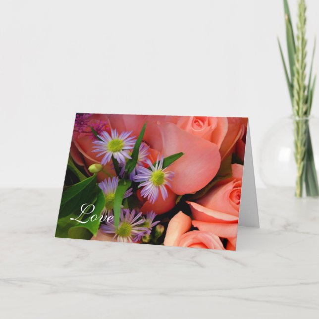 Kärlek-anteckningskort Kort (Framsida)