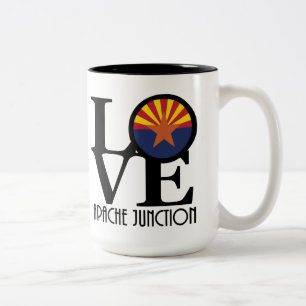 KÄRLEK Apache Junction 15oz Två-Tonad Mugg