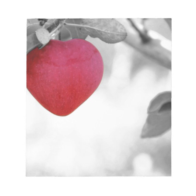 Kärlek Apple Anteckningsblock (Framsida)