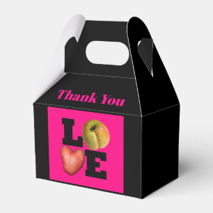 KÄRLEK Apple Heart Potato Tack Favbox Presentaskar