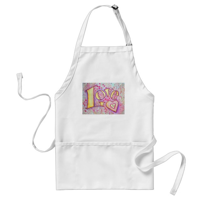 Kärlek Apron Förkläde (Framsidan)