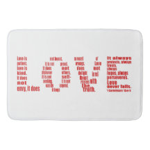 Kärlek är 1 Corinthians 13:4-8 Bible verse