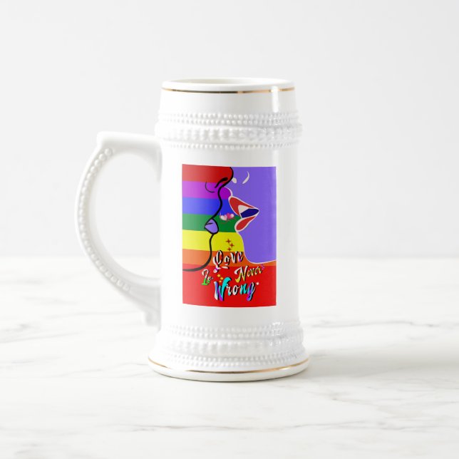 Kärlek är aldrig fel pride sejdel (Vänster)