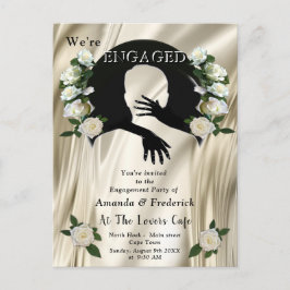 Kärlek är All där finns Förlovning Inbjudan Vykort