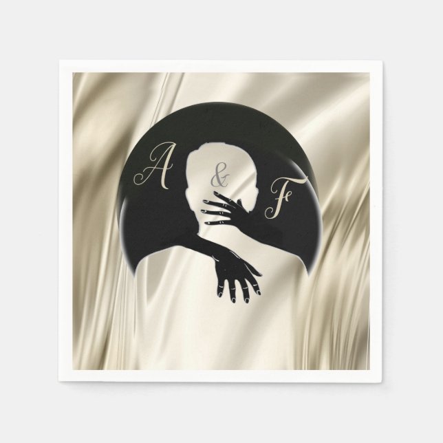 Kärlek är All där finns Napkins Pappersservett (Framsidan)