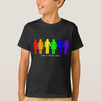Kärlek är all som du behöver t shirt