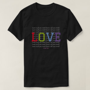 KÄRLEK (är allt du behöver) - En MisterP Shirt T