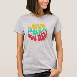Kärlek är allt du behöver skjorta t shirt