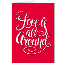 Kärlek är allt runt Rosa för skriptbokstäver